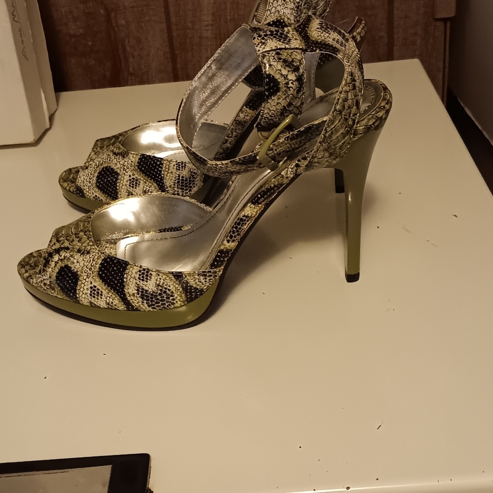 BRAND NEW!!! ANNE MICHELLE HEELED LADIES SANDALS. SIZE 9M. - Picture 3 of 7
